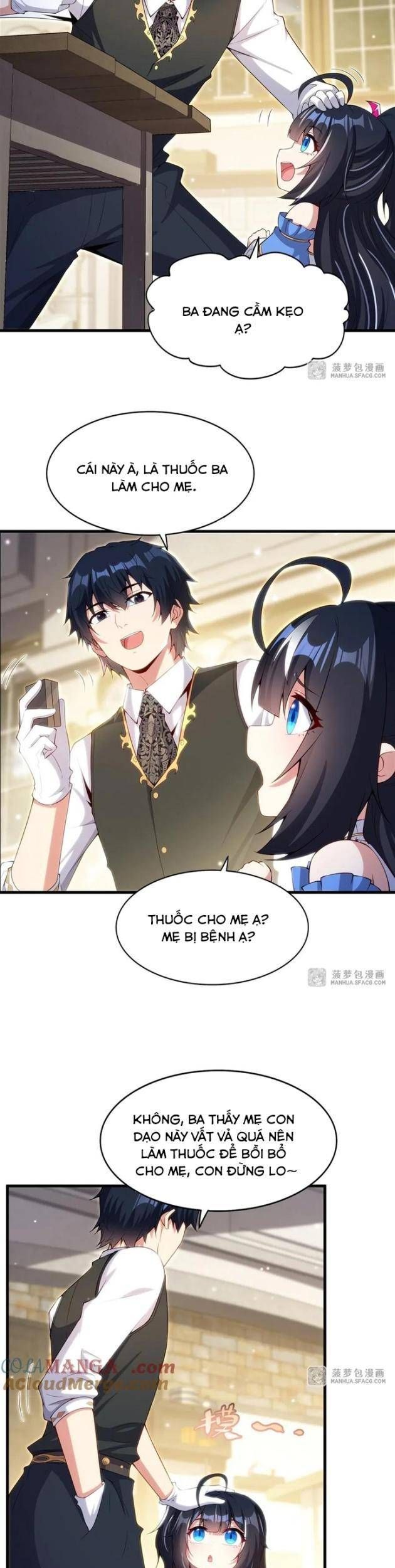 Im Miệng Đi Ác Long Ta Không Muốn Cùng Ngươi Trông Trẻ Đâu! Chapter 14 - Trang 12