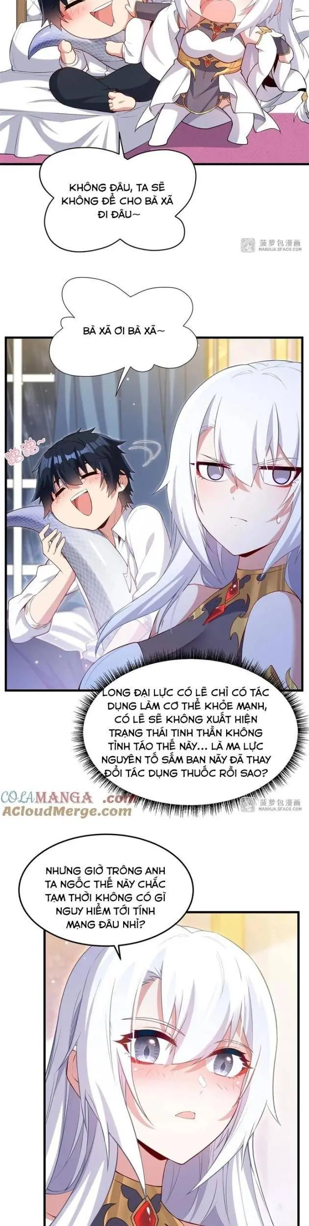 Im Miệng Đi Ác Long Ta Không Muốn Cùng Ngươi Trông Trẻ Đâu! Chapter 15 - Trang 8
