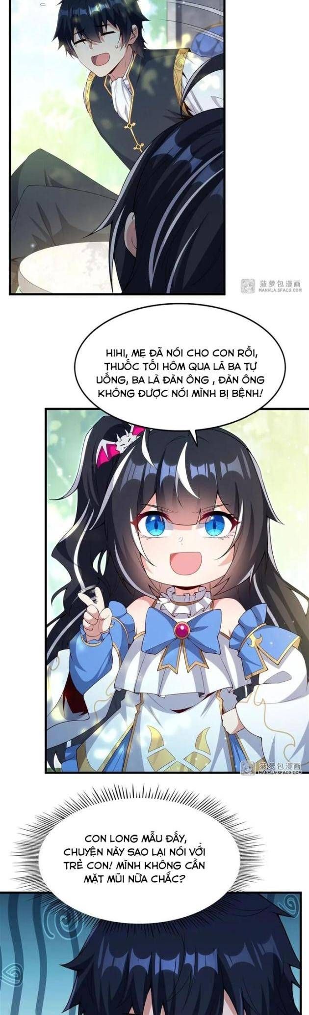Im Miệng Đi Ác Long Ta Không Muốn Cùng Ngươi Trông Trẻ Đâu! Chapter 16 - Trang 15