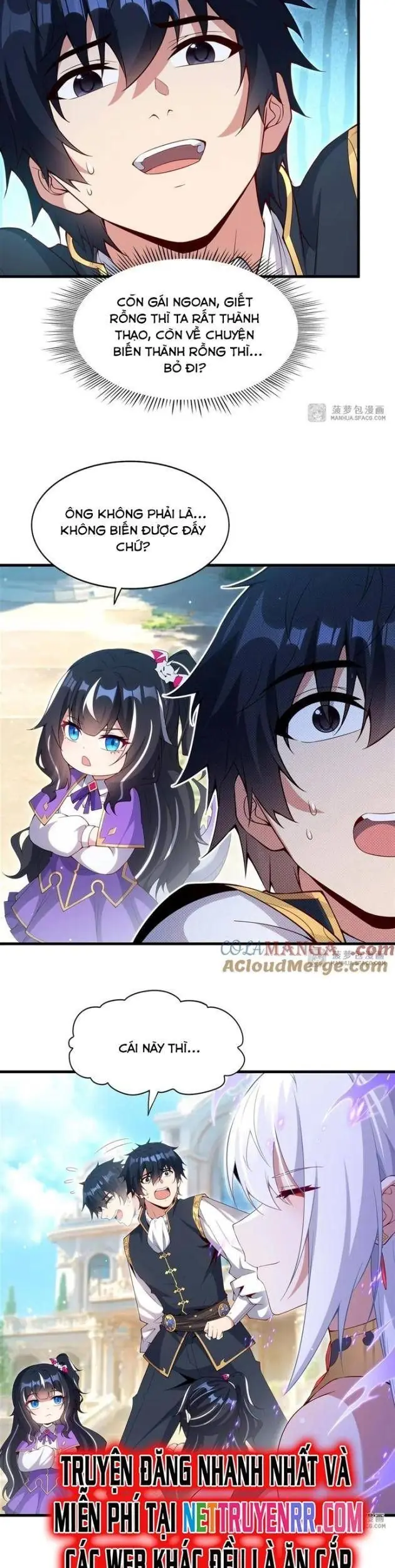 Im Miệng Đi Ác Long Ta Không Muốn Cùng Ngươi Trông Trẻ Đâu! Chapter 17 - Trang 6