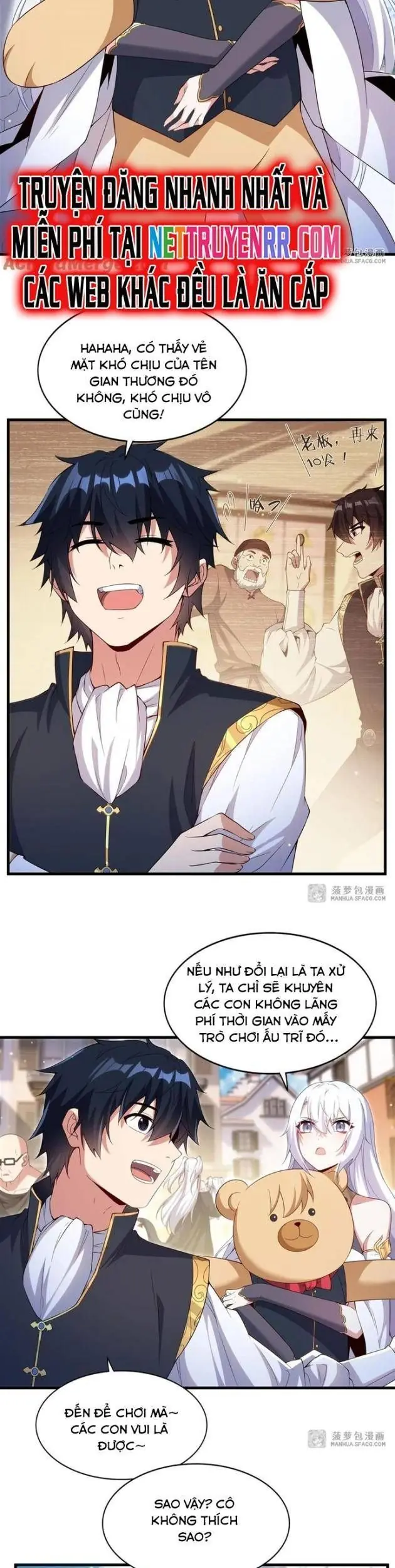 Im Miệng Đi Ác Long Ta Không Muốn Cùng Ngươi Trông Trẻ Đâu! Chapter 18 - Trang 14