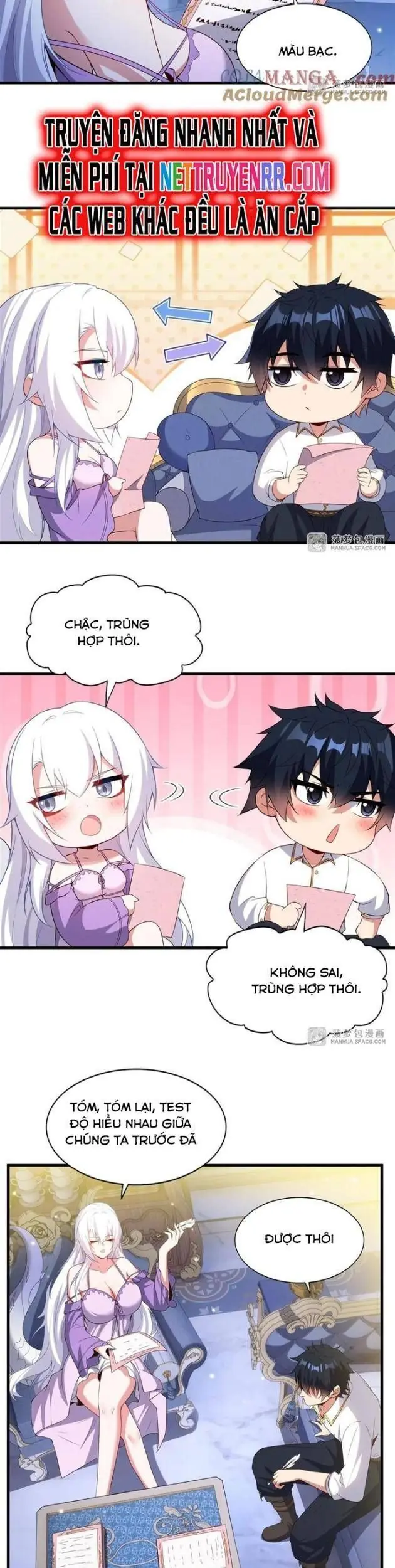 Im Miệng Đi Ác Long Ta Không Muốn Cùng Ngươi Trông Trẻ Đâu! Chapter 19 - Trang 8