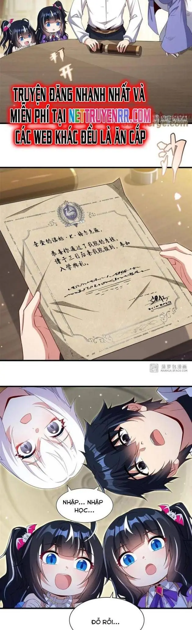 Im Miệng Đi Ác Long Ta Không Muốn Cùng Ngươi Trông Trẻ Đâu! Chapter 20 - Trang 23