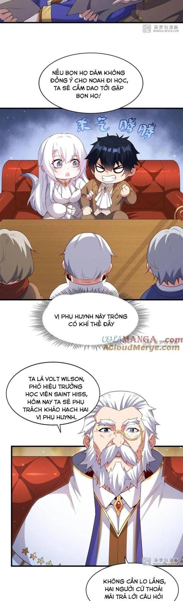 Im Miệng Đi Ác Long Ta Không Muốn Cùng Ngươi Trông Trẻ Đâu! Chapter 20 - Trang 9