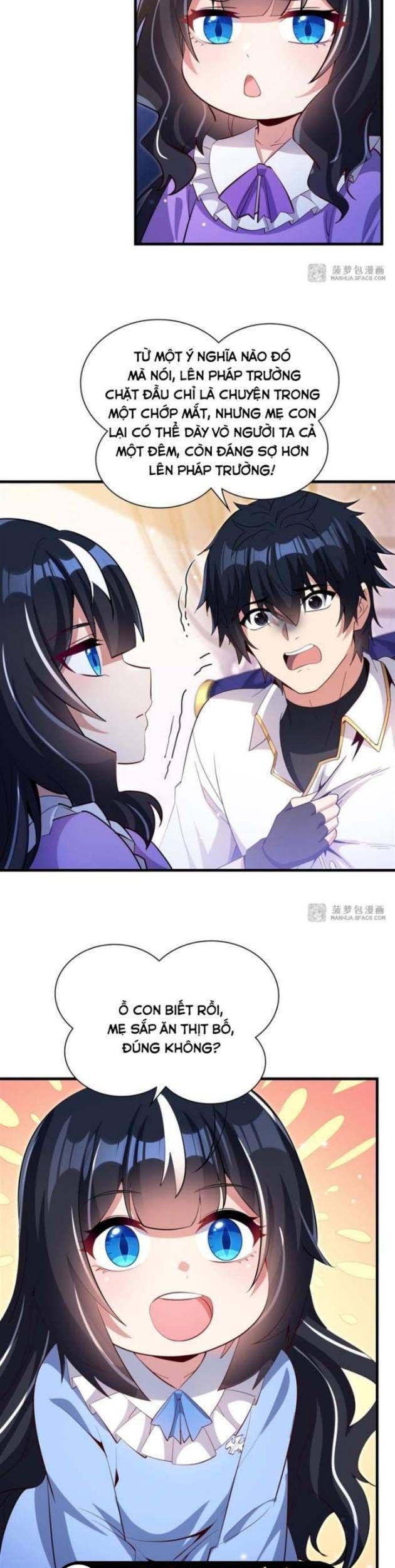 Im Miệng Đi Ác Long Ta Không Muốn Cùng Ngươi Trông Trẻ Đâu! Chapter 25 - Trang 4