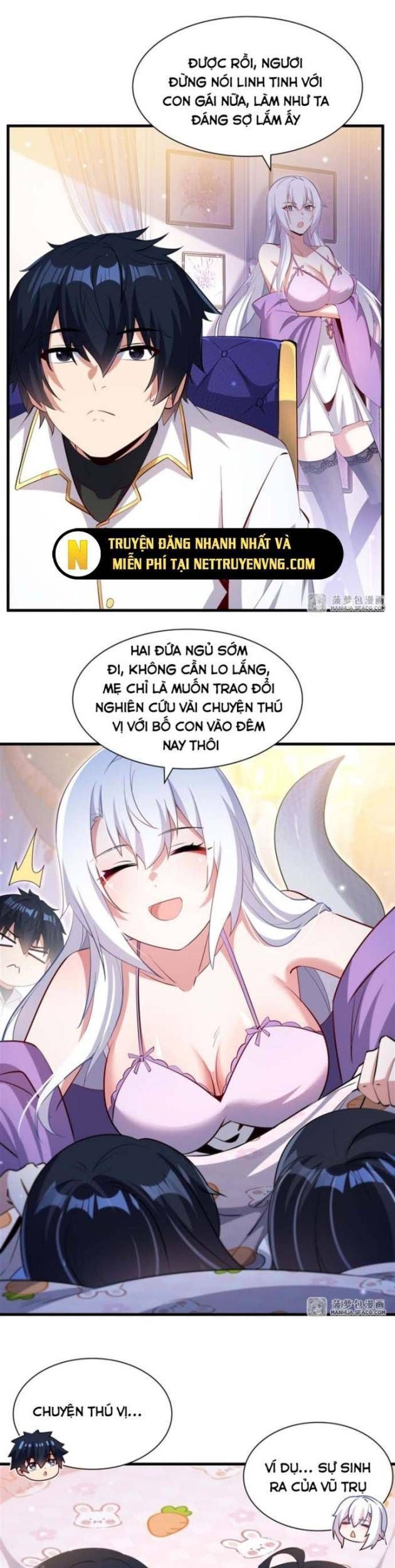 Im Miệng Đi Ác Long Ta Không Muốn Cùng Ngươi Trông Trẻ Đâu! Chapter 25 - Trang 6