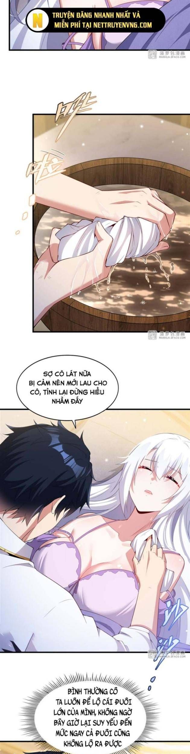 Im Miệng Đi Ác Long Ta Không Muốn Cùng Ngươi Trông Trẻ Đâu! Chapter 27 - Trang 10