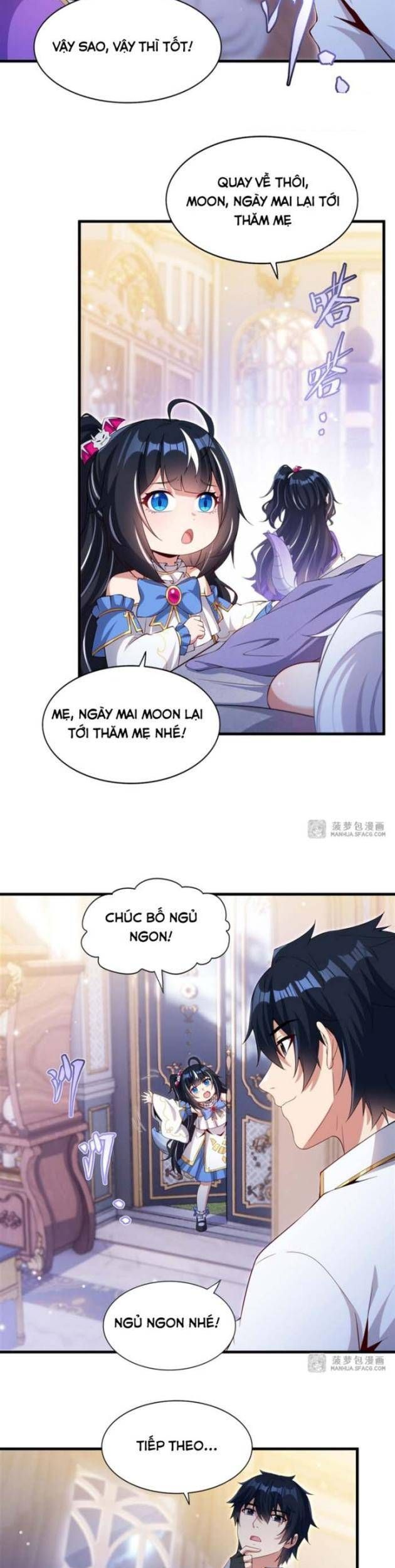 Im Miệng Đi Ác Long Ta Không Muốn Cùng Ngươi Trông Trẻ Đâu! Chapter 27 - Trang 8