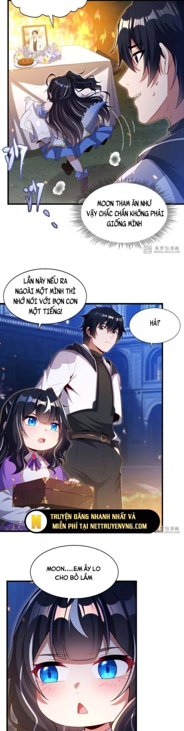 Im Miệng Đi Ác Long Ta Không Muốn Cùng Ngươi Trông Trẻ Đâu! Chapter 29 - Trang 8