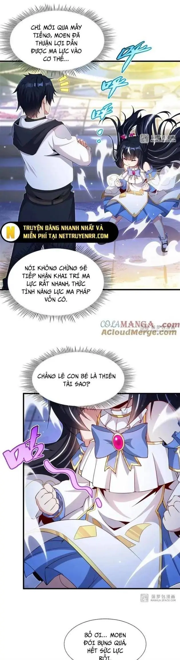 Im Miệng Đi Ác Long Ta Không Muốn Cùng Ngươi Trông Trẻ Đâu! Chapter 32 - Trang 10