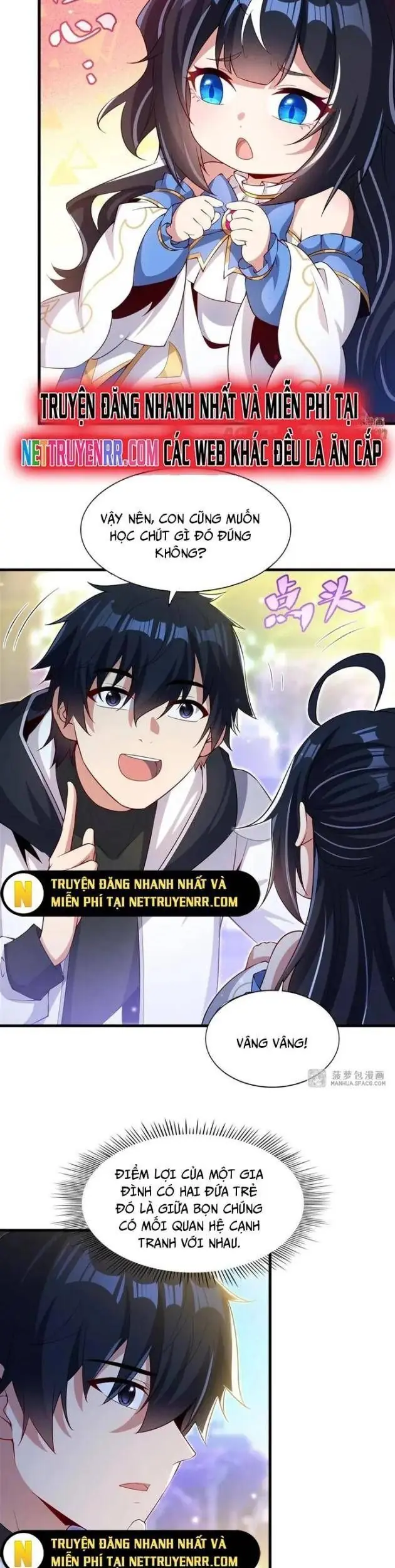 Im Miệng Đi Ác Long Ta Không Muốn Cùng Ngươi Trông Trẻ Đâu! Chapter 32 - Trang 8