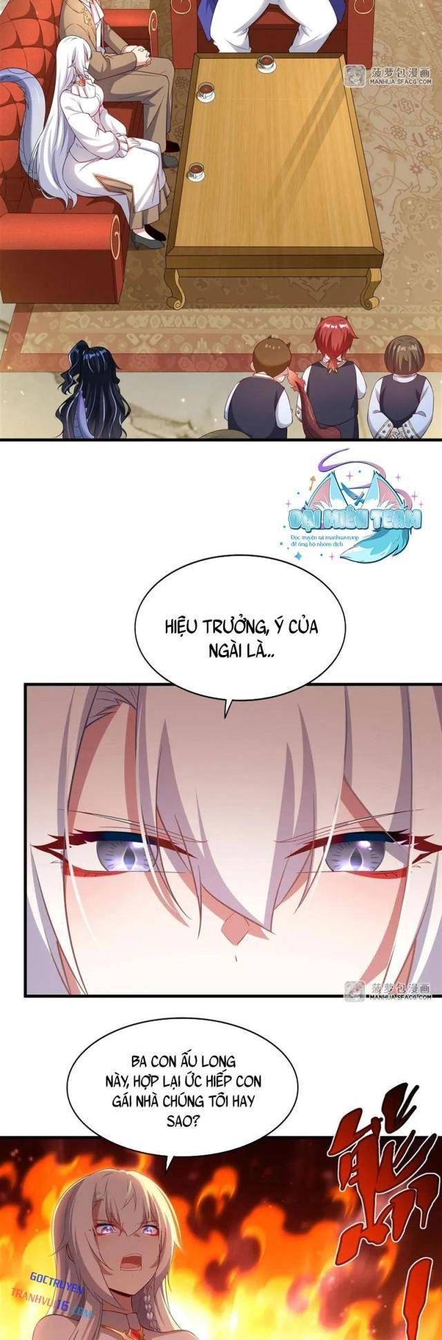 Im Miệng Đi Ác Long Ta Không Muốn Cùng Ngươi Trông Trẻ Đâu! Chapter 33 - Trang 15
