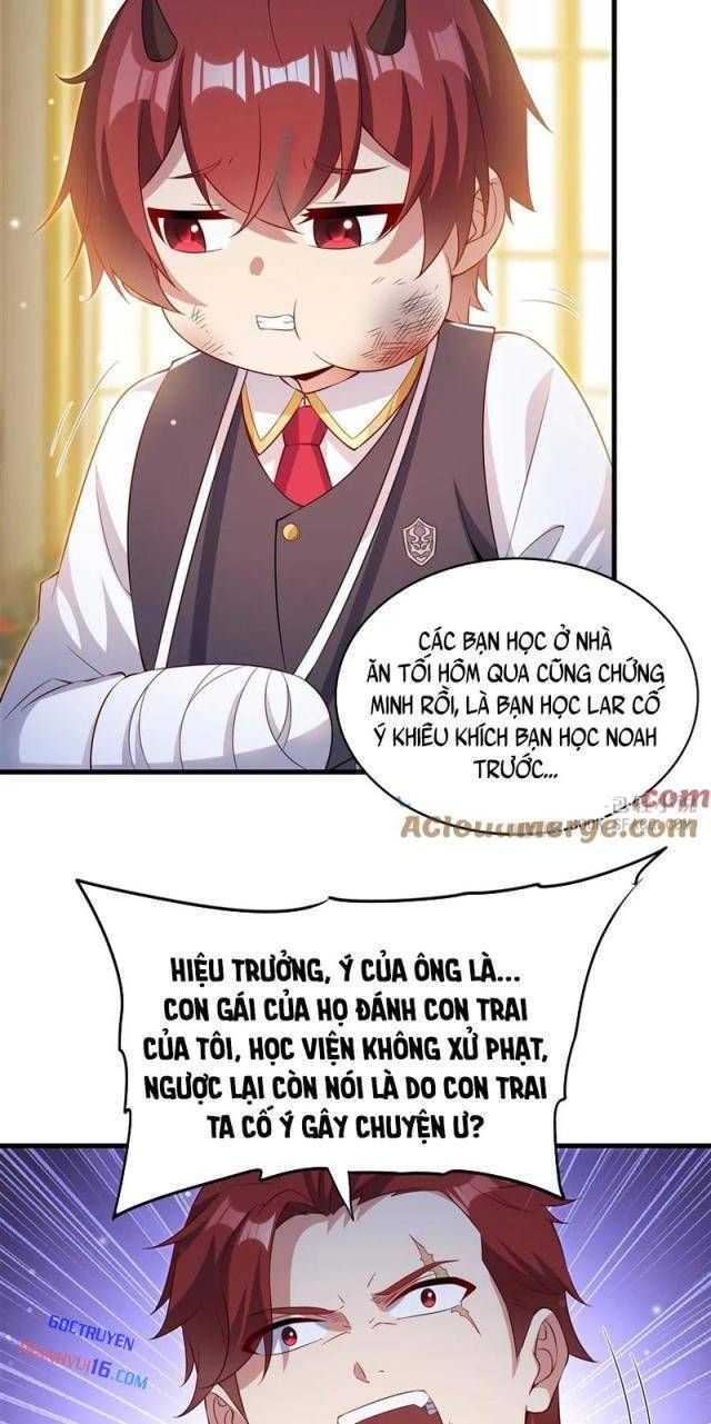 Im Miệng Đi Ác Long Ta Không Muốn Cùng Ngươi Trông Trẻ Đâu! Chapter 34 - Trang 12