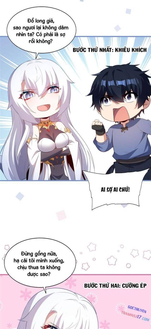 Im Miệng Đi Ác Long Ta Không Muốn Cùng Ngươi Trông Trẻ Đâu! Chapter 56 - Trang 3