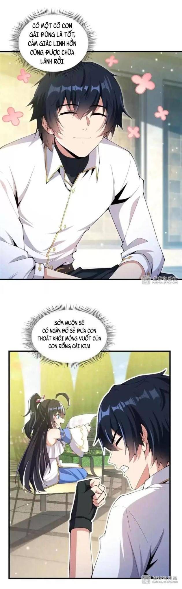 Im Miệng Đi Ác Long Ta Không Muốn Cùng Ngươi Trông Trẻ Đâu! Chapter 6 - Trang 4