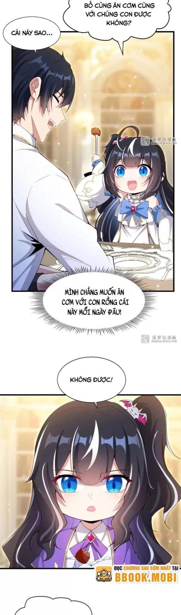 Im Miệng Đi Ác Long Ta Không Muốn Cùng Ngươi Trông Trẻ Đâu! Chapter 7 - Trang 6