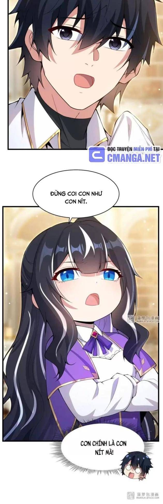 Im Miệng Đi Ác Long Ta Không Muốn Cùng Ngươi Trông Trẻ Đâu! Chapter 7 - Trang 9