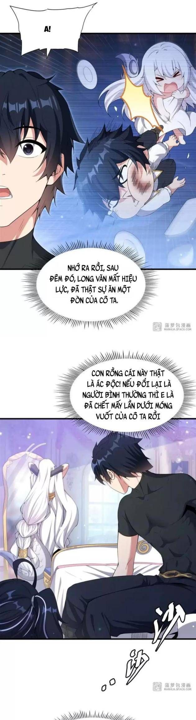 Im Miệng Đi Ác Long Ta Không Muốn Cùng Ngươi Trông Trẻ Đâu! Chapter 8 - Trang 13