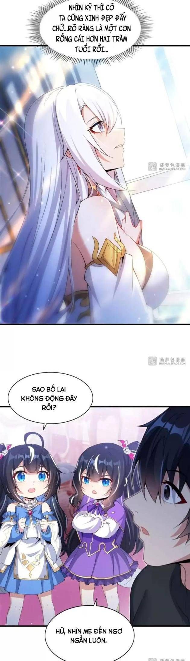 Im Miệng Đi Ác Long Ta Không Muốn Cùng Ngươi Trông Trẻ Đâu! Chapter 8 - Trang 14
