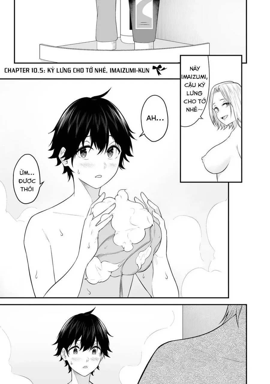 Imaizumi Đưa Cả Bầy Gyaru Về Nhà Mình Chapter 10.5 - Trang 3