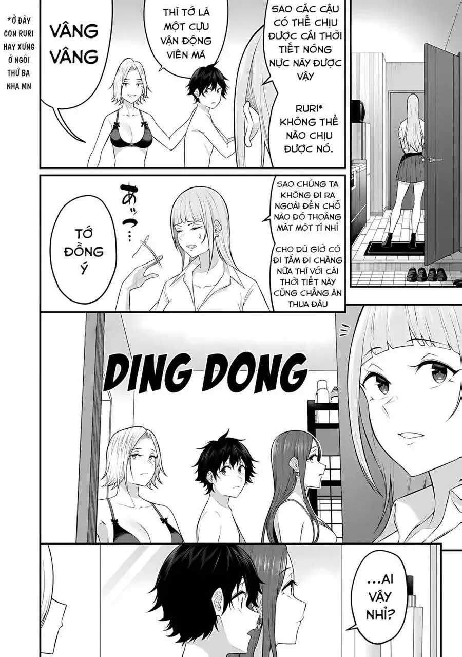 Imaizumi Đưa Cả Bầy Gyaru Về Nhà Mình Chapter 11 - Trang 4