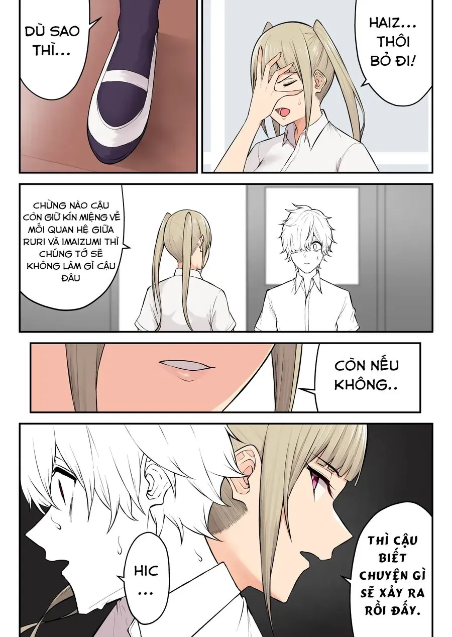 Imaizumi Đưa Cả Bầy Gyaru Về Nhà Mình Chapter 13.5 - Trang 16