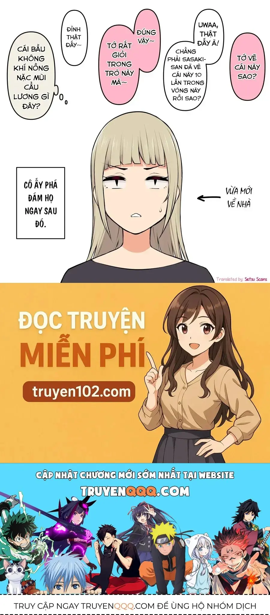 Imaizumi Đưa Cả Bầy Gyaru Về Nhà Mình Chapter 13.5 - Trang 21