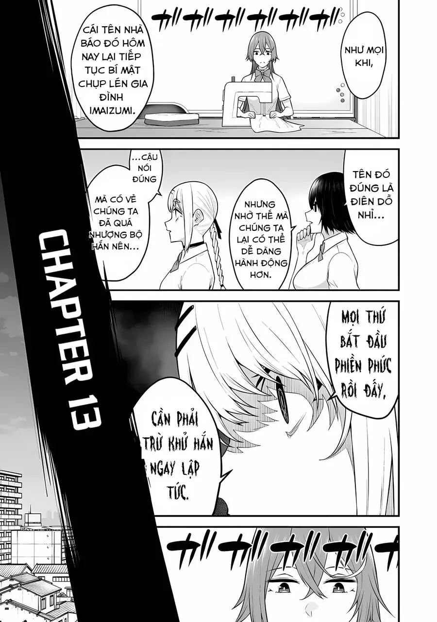 Imaizumi Đưa Cả Bầy Gyaru Về Nhà Mình Chapter 13 - Trang 9