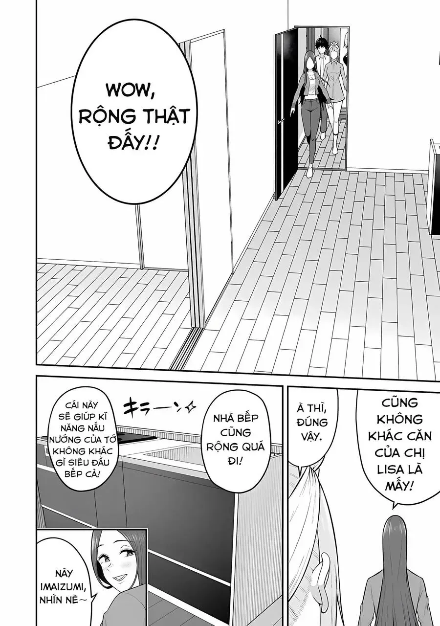 Imaizumi Đưa Cả Bầy Gyaru Về Nhà Mình Chapter 14 - Trang 14