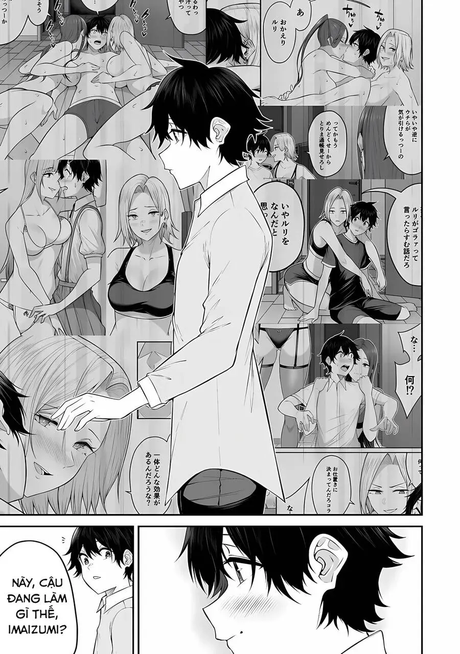 Imaizumi Đưa Cả Bầy Gyaru Về Nhà Mình Chapter 14 - Trang 21