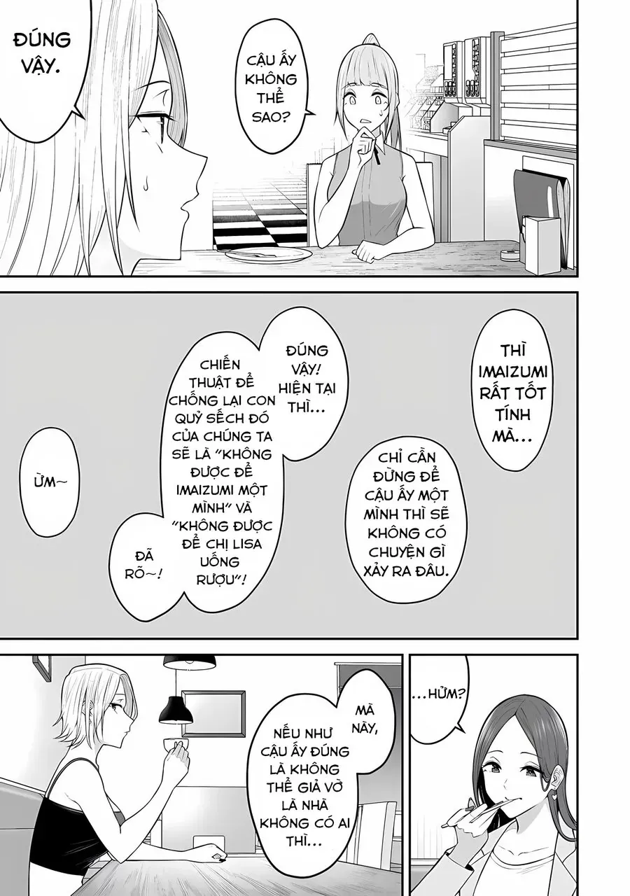 Imaizumi Đưa Cả Bầy Gyaru Về Nhà Mình Chapter 15 - Trang 21
