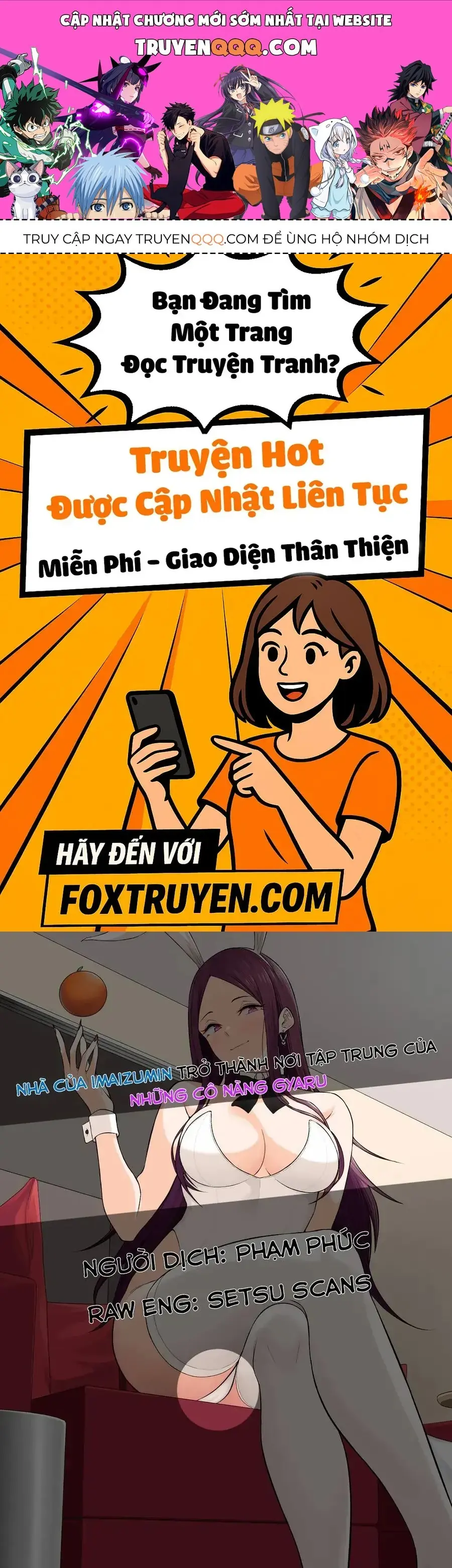 Imaizumi Đưa Cả Bầy Gyaru Về Nhà Mình Chapter 16 - Trang 2