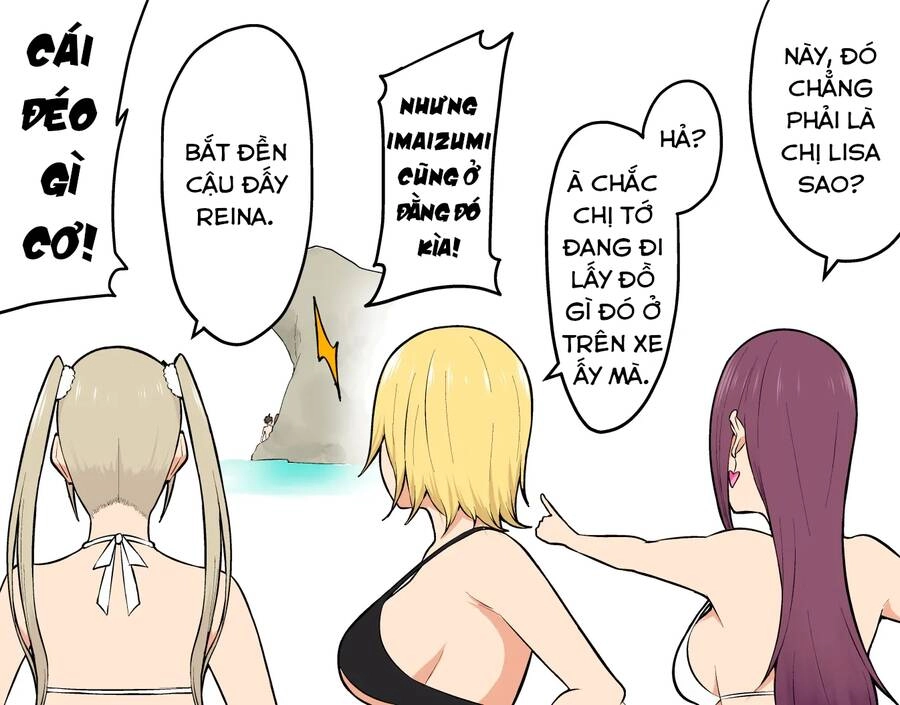 Imaizumi Đưa Cả Bầy Gyaru Về Nhà Mình Chapter 18.5 - Trang 4