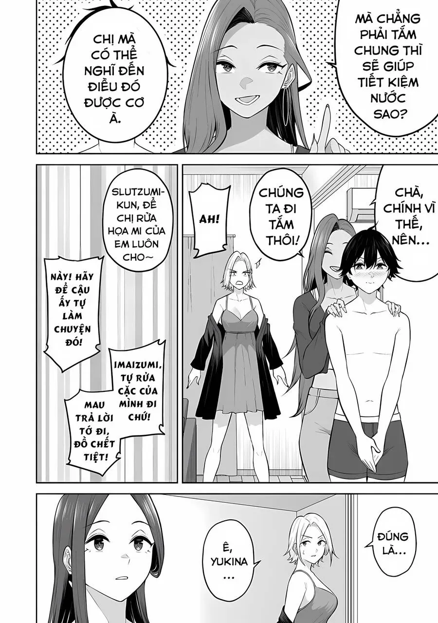 Imaizumi Đưa Cả Bầy Gyaru Về Nhà Mình Chapter 24 - Trang 19