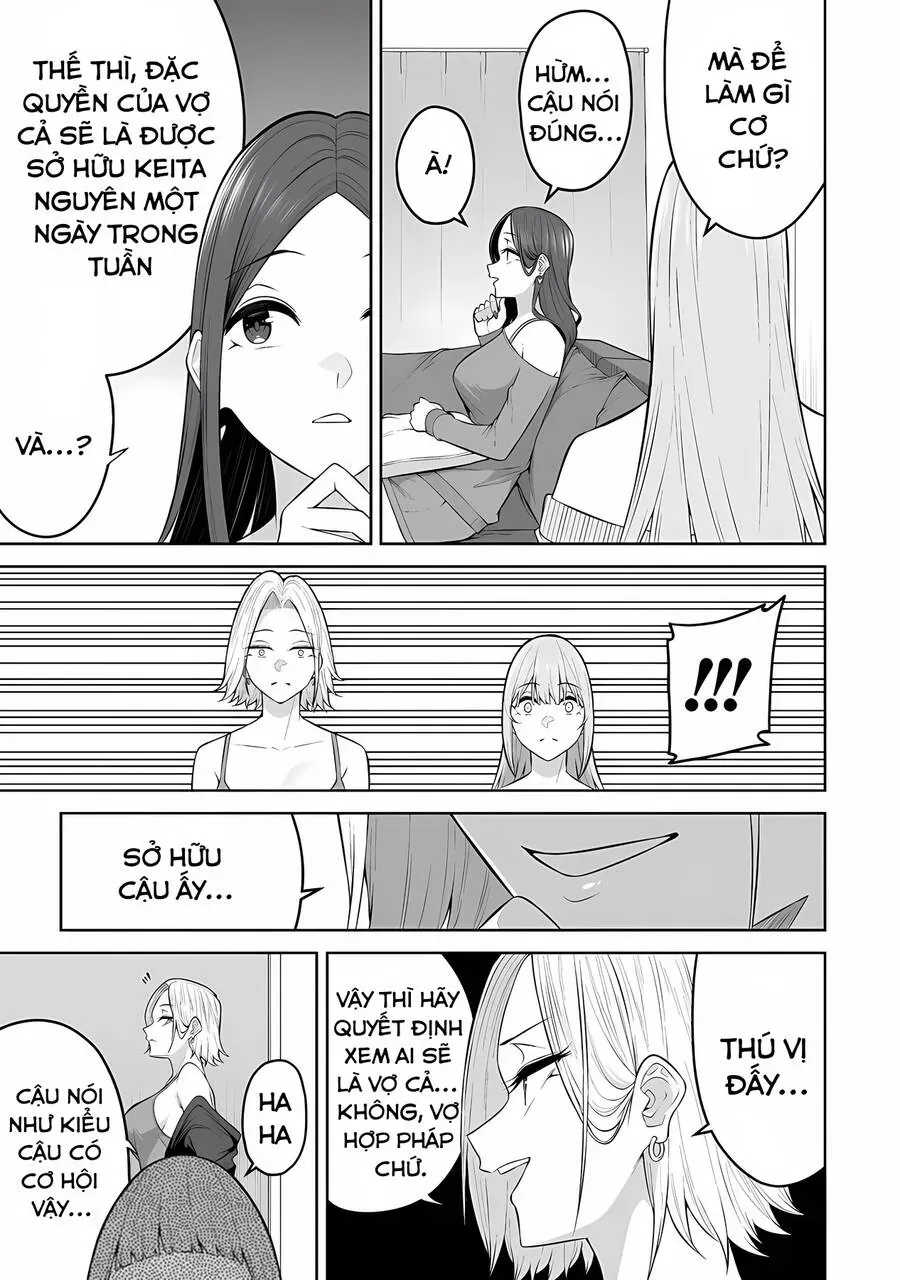 Imaizumi Đưa Cả Bầy Gyaru Về Nhà Mình Chapter 24 - Trang 22