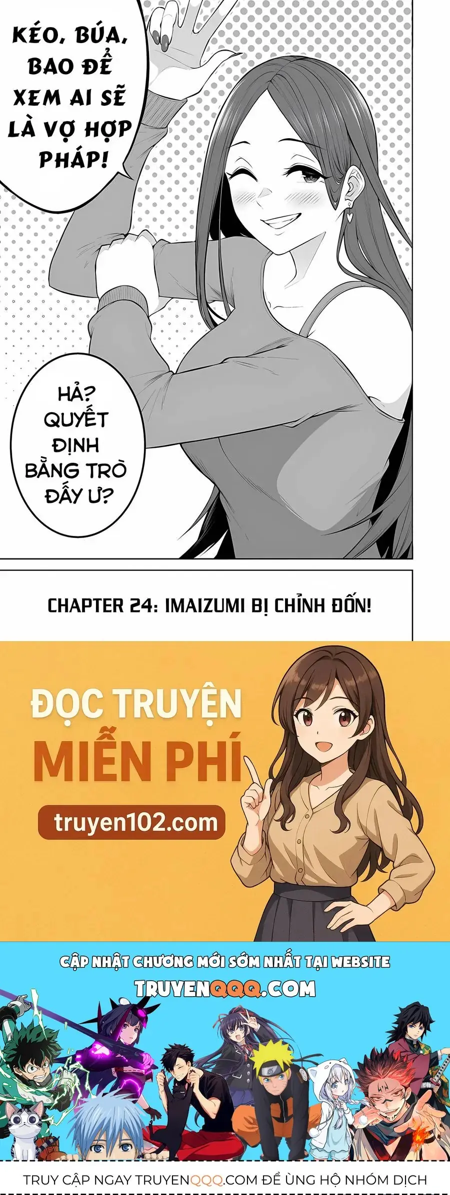 Imaizumi Đưa Cả Bầy Gyaru Về Nhà Mình Chapter 24 - Trang 24