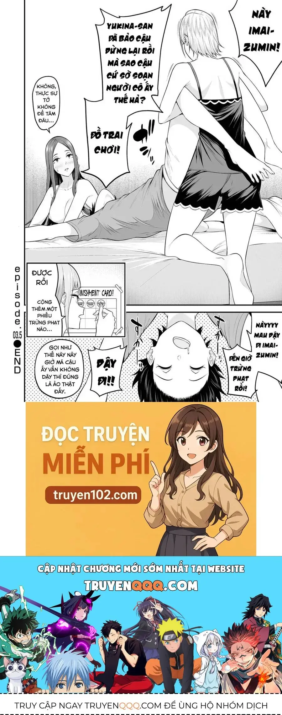 Imaizumi Đưa Cả Bầy Gyaru Về Nhà Mình Chapter 3.5 - Trang 10