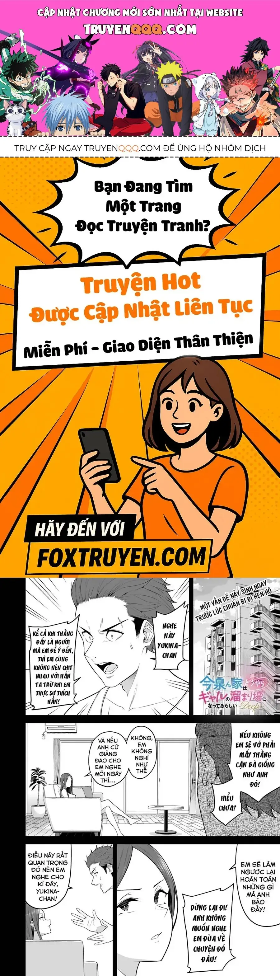 Imaizumi Đưa Cả Bầy Gyaru Về Nhà Mình Chapter 3 - Trang 2