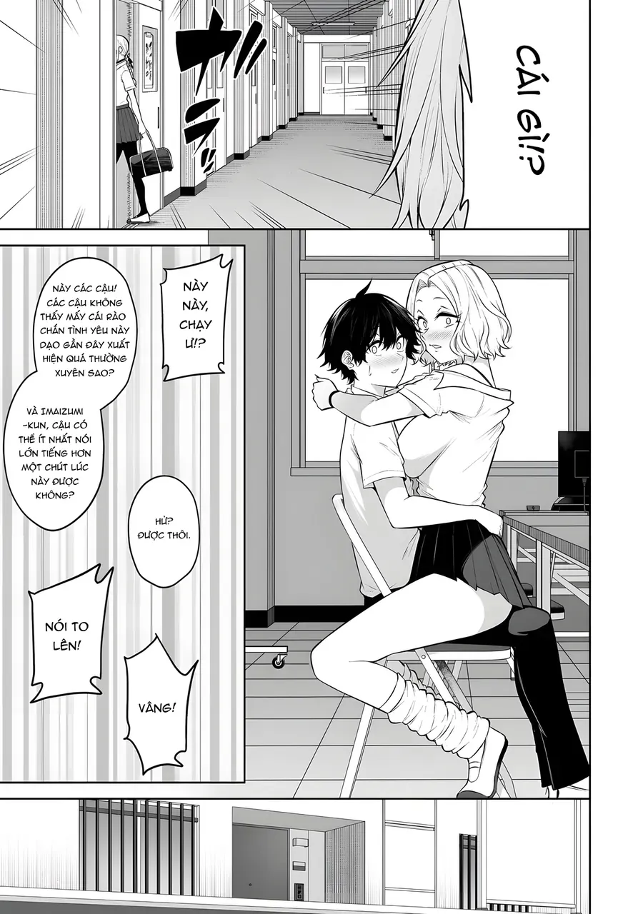 Imaizumi Đưa Cả Bầy Gyaru Về Nhà Mình Chapter 37 - Trang 17