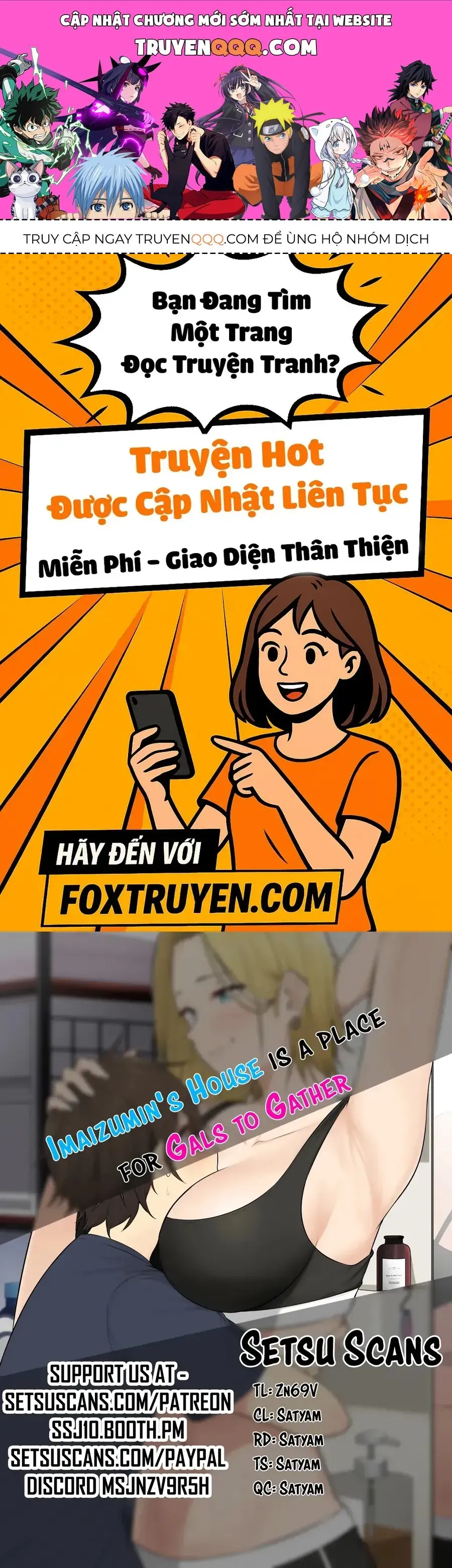 Imaizumi Đưa Cả Bầy Gyaru Về Nhà Mình Chapter 37 - Trang 2