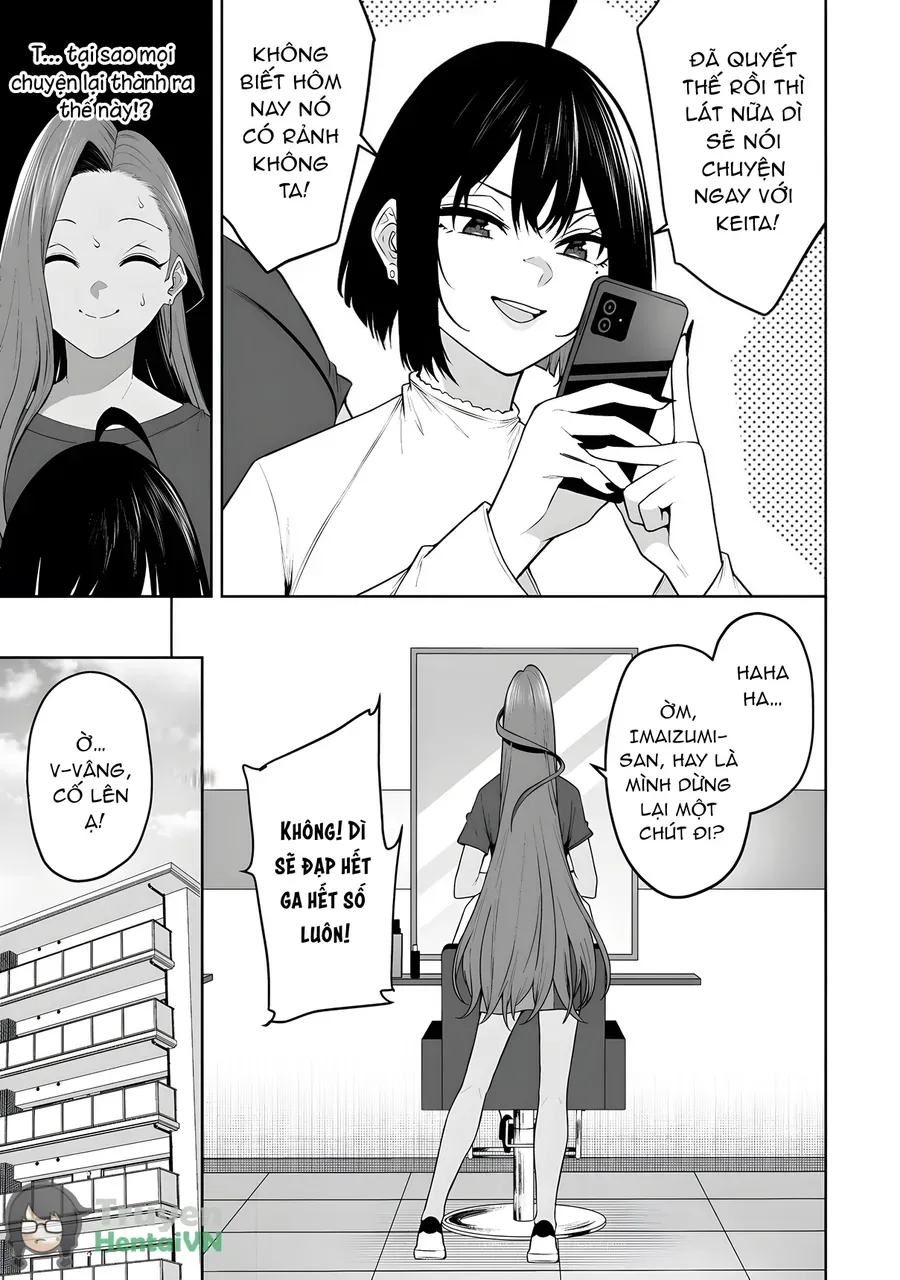 Imaizumi Đưa Cả Bầy Gyaru Về Nhà Mình Chapter 40 - Trang 10