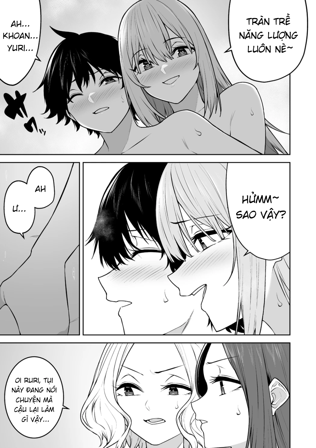 Imaizumi Đưa Cả Bầy Gyaru Về Nhà Mình Chapter 45 - Trang 14