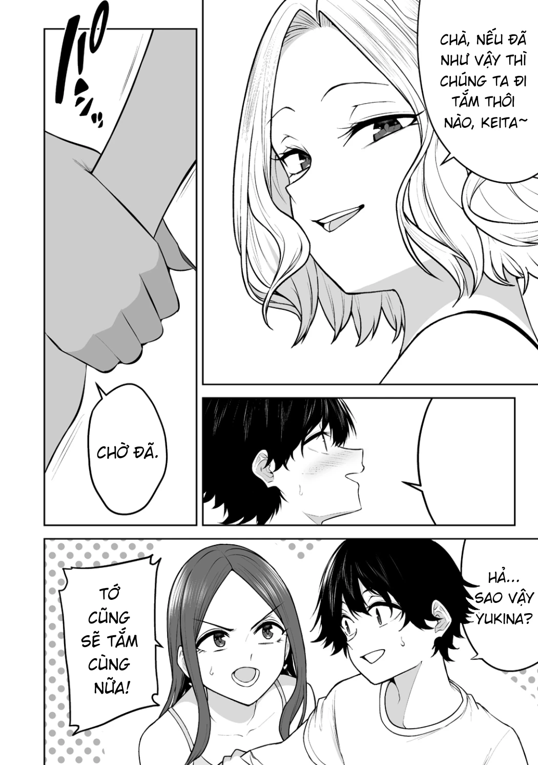 Imaizumi Đưa Cả Bầy Gyaru Về Nhà Mình Chapter 45 - Trang 7