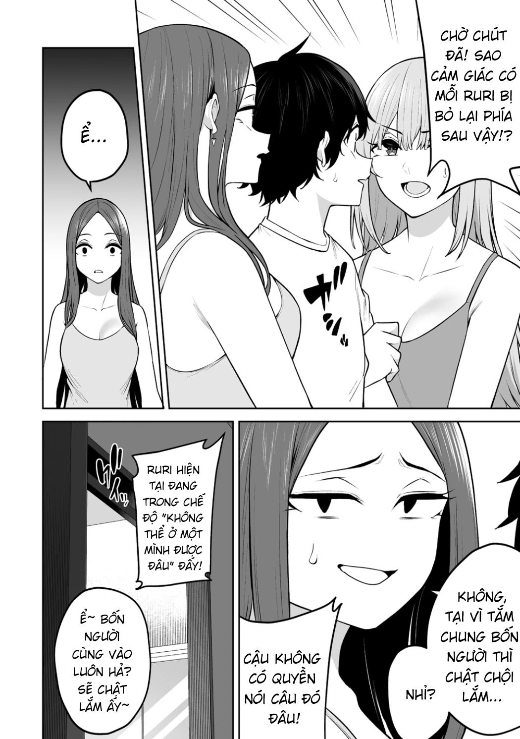 Imaizumi Đưa Cả Bầy Gyaru Về Nhà Mình Chapter 45 - Trang 9