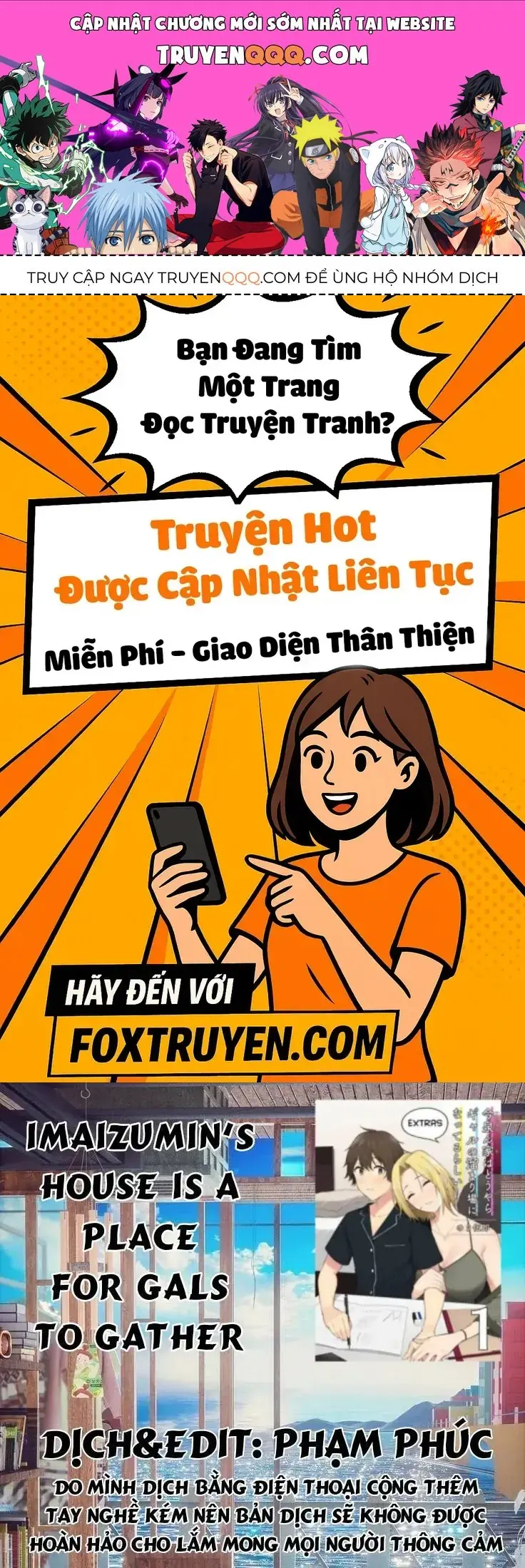 Imaizumi Đưa Cả Bầy Gyaru Về Nhà Mình Chapter 5 - Trang 2