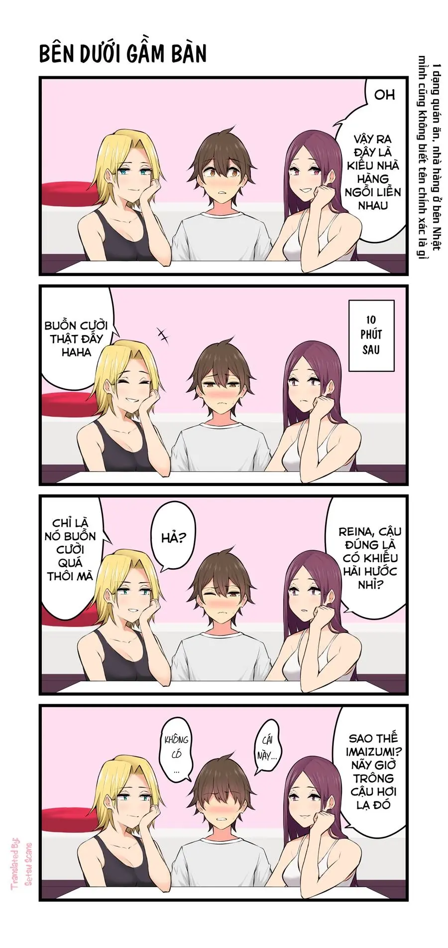 Imaizumi Đưa Cả Bầy Gyaru Về Nhà Mình Chapter 6.1 - Trang 12