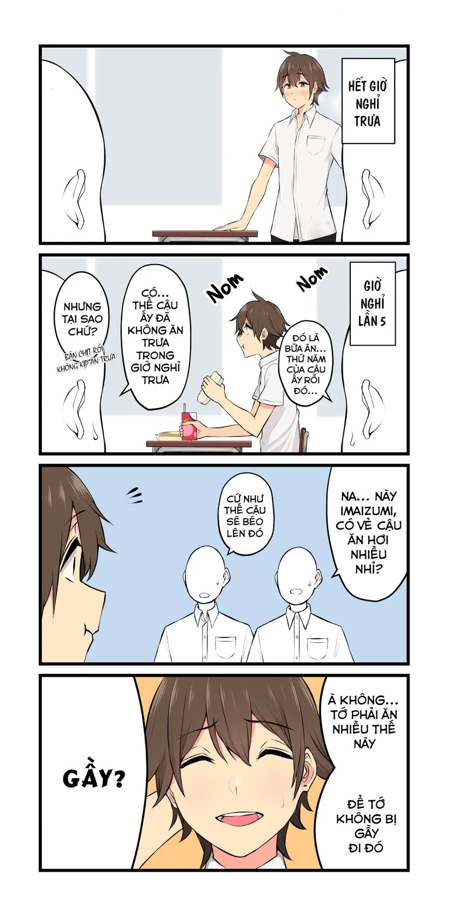 Imaizumi Đưa Cả Bầy Gyaru Về Nhà Mình Chapter 6.1 - Trang 4