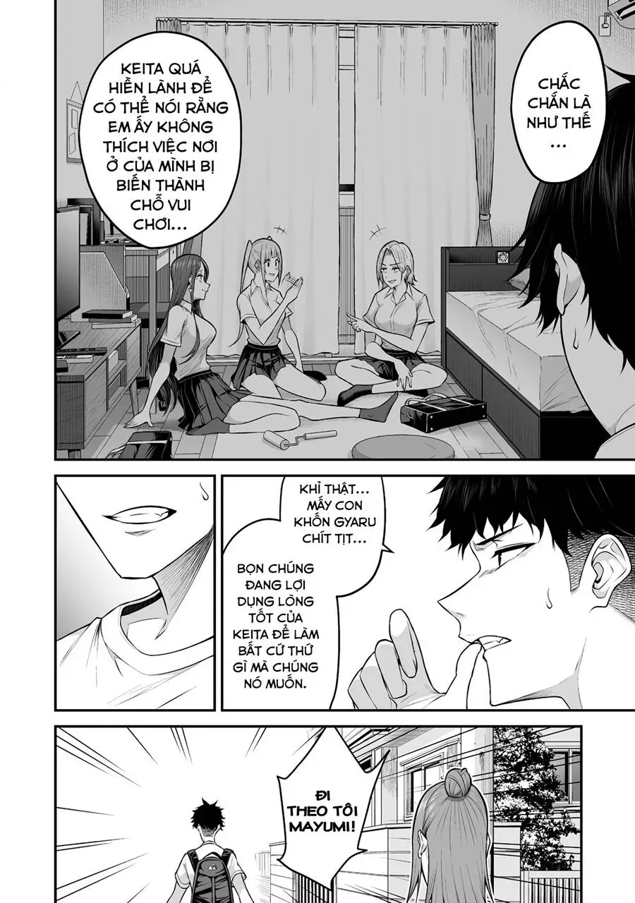 Imaizumi Đưa Cả Bầy Gyaru Về Nhà Mình Chapter 7 - Trang 21