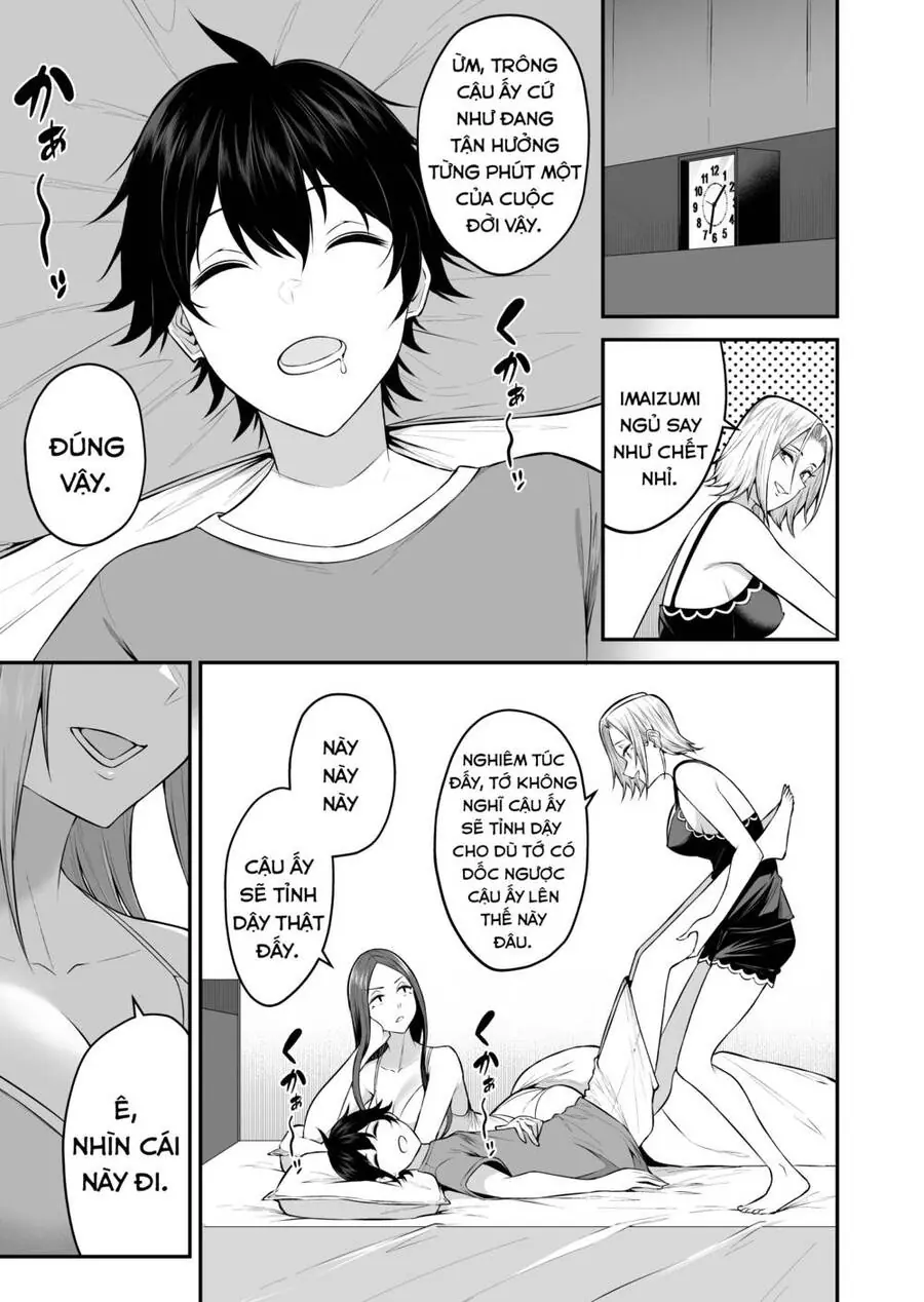 Imaizumi Đưa Cả Bầy Gyaru Về Nhà Mình Chapter 8.5 - Trang 4