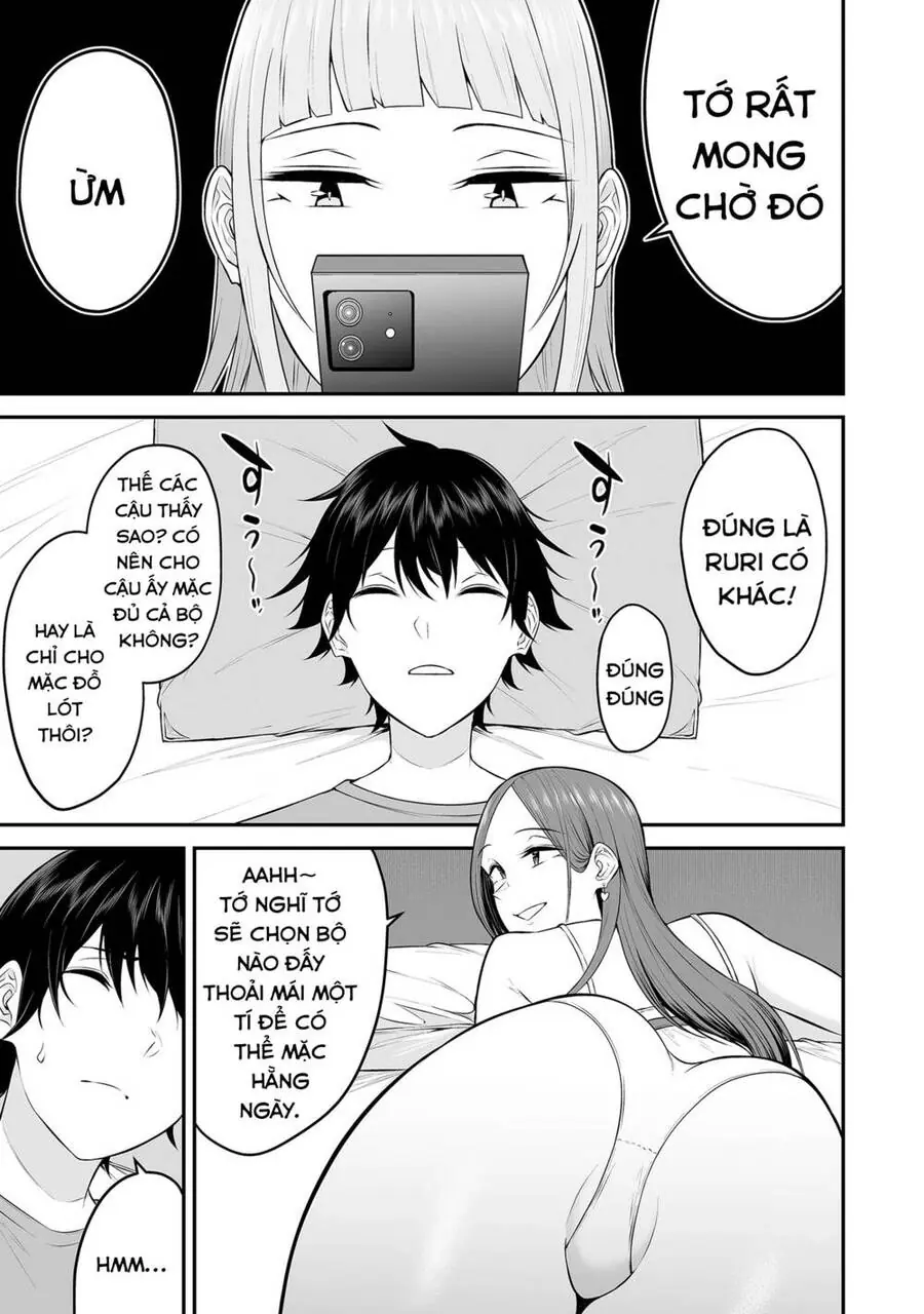 Imaizumi Đưa Cả Bầy Gyaru Về Nhà Mình Chapter 8.5 - Trang 8